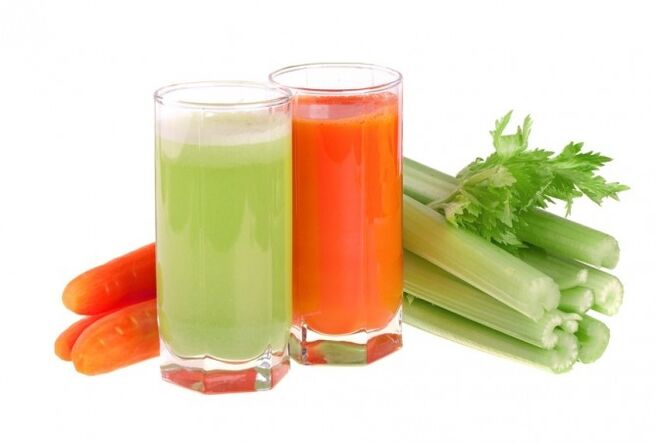 Grönsaksjuicer rekommenderas inte för dem som dricker diet. 